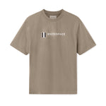 ultra-soft, preshrunk cotton jersey. Image of WHITESPACE Premium Tee in falcon on white background.