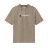 ultra-soft, preshrunk cotton jersey. Image of WHITESPACE Premium Tee in falcon on white background.