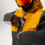 2L Insulated Cargo Jacket - Golden Yellow / Rock Ridge / Phantom