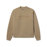 Confused Crewneck Sweatshirt - Sand