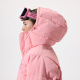 Cropped Puffer Jacket - Pink Icing
