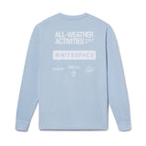 BREAKOUT Long Sleeve Tee - Light Blue