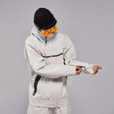 3L Performance 3-In-1 Jacket - Warm White / Black
