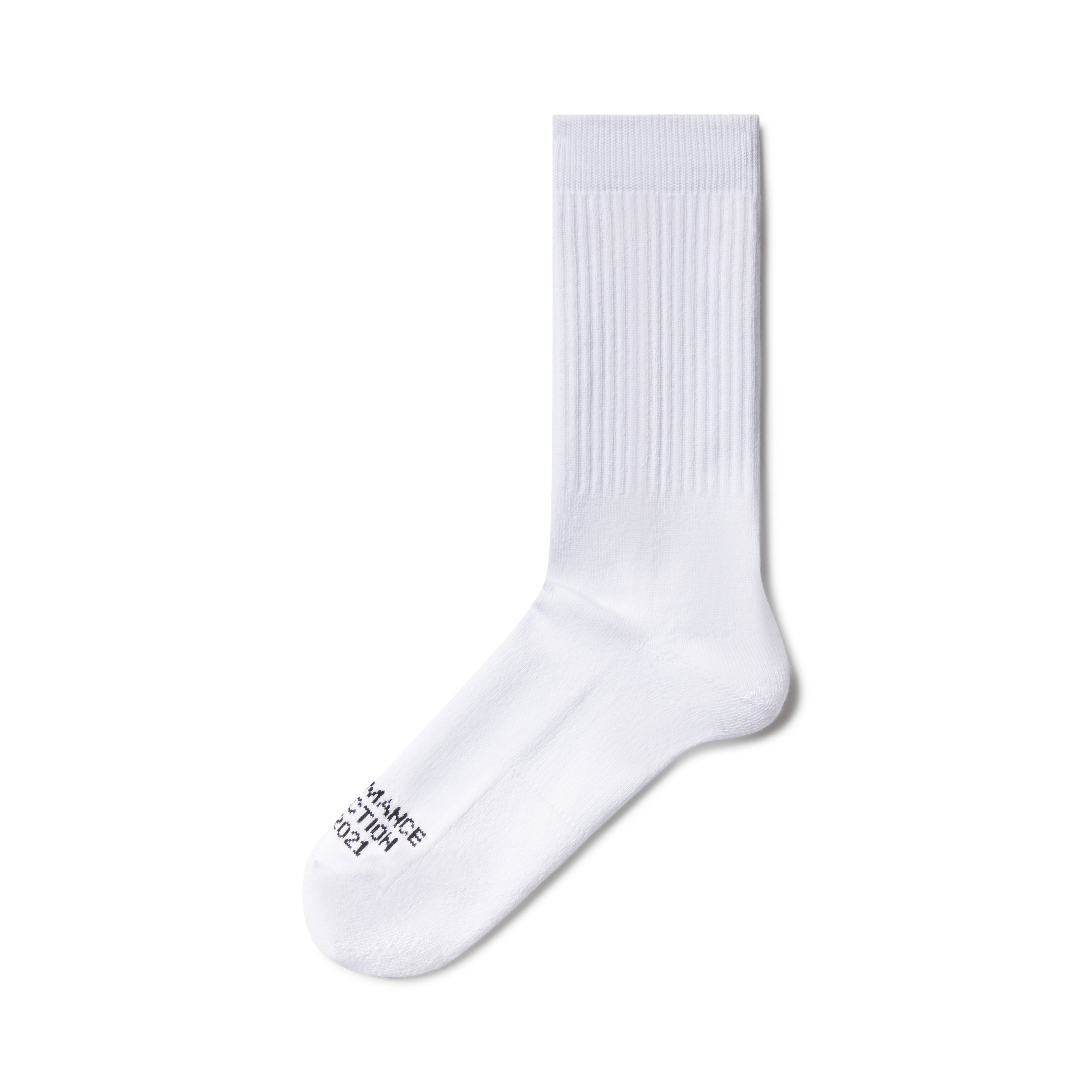 White WhiteSpace sock.
