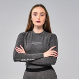 Women's Graphene Baselayer Mockneck - Caviar