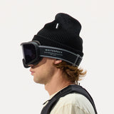 Ribbed Beanie - Black