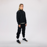 Quarter Zip Sweatshirt - Black