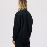 Quarter Zip Sweatshirt - Black