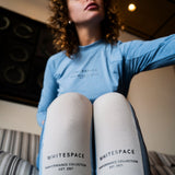 Women's Graphene Baselayer Pant - Blue / Warm White