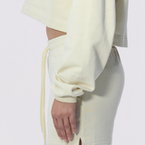 Cropped Hoodie - Bone