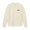 Men's Apparel. Tailored layers with softness, strength, and minimalist design. Image of WHITESPACE Fleece Crewneck, bone color