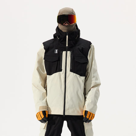 Insulated Cargo Jacket Plaza Taupe Onyx Bone