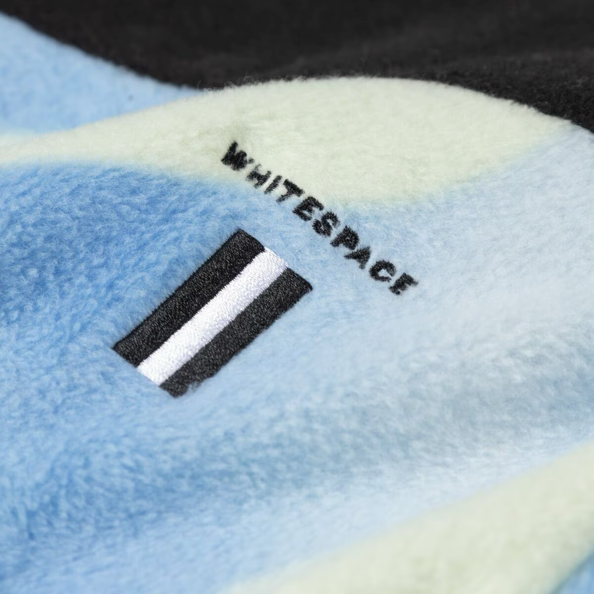 Apres Polar Fleece Zip-Up - Faded Camo Blue/Black