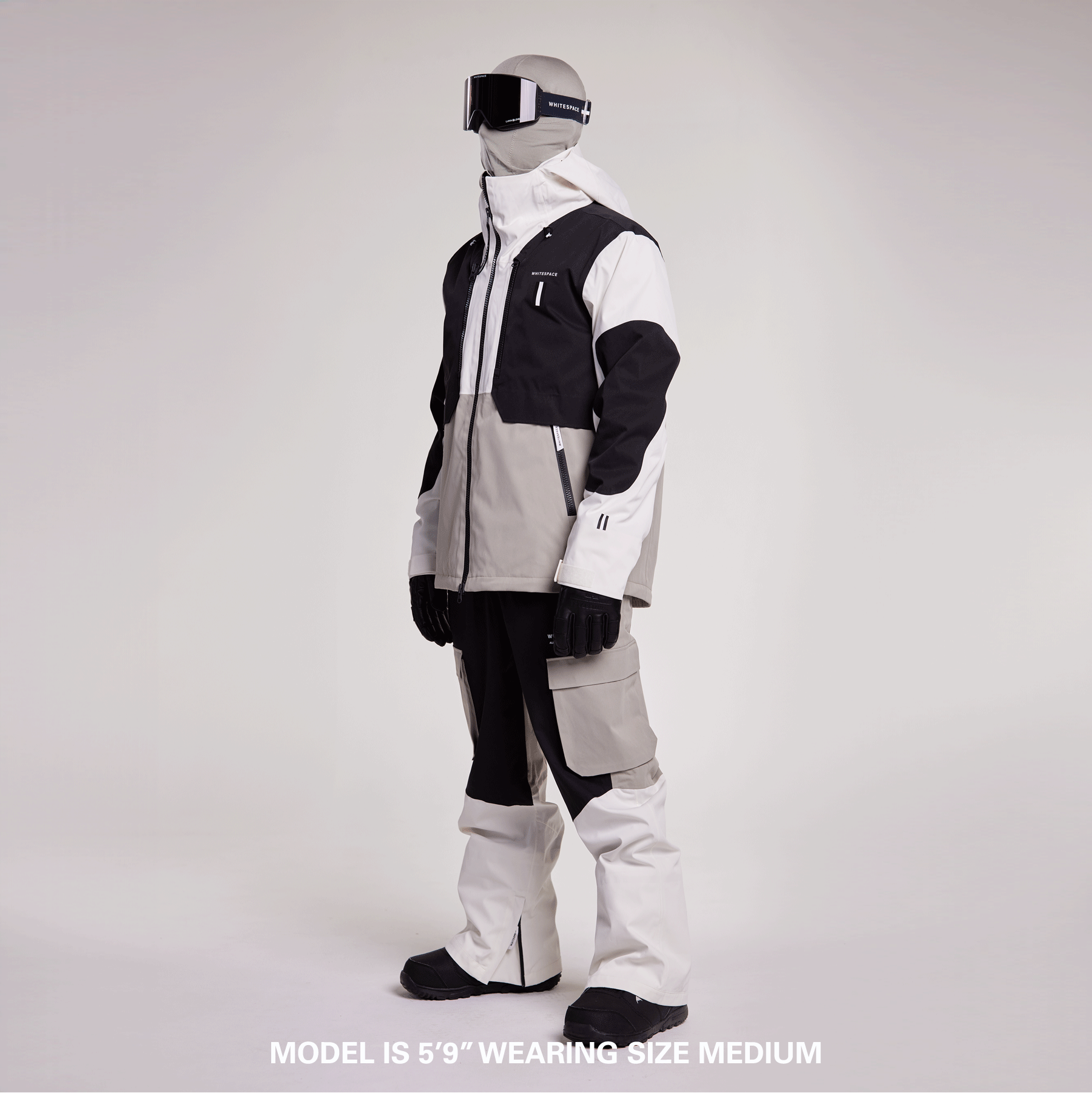 2L Cargo Insulated Jacket - Warm White / Fog Khaki / Black – WHITESPACE