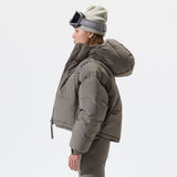 Cropped Puffer Jacket - Falcon