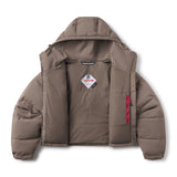 Cropped Puffer Jacket - Falcon