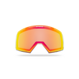 MD Icon Replacement Lens - Fire Red