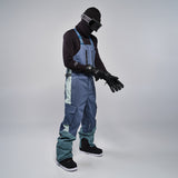 2L Cargo Insulated Bib Pant - Slate / Orion / Ocean Blue