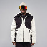 2L Cargo Insulated Jacket - Warm White / Black