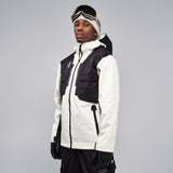 2L Cargo Insulated Jacket - Warm White / Black