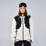 2L Cargo Insulated Jacket - Warm White / Black