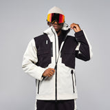 2L Cargo Insulated Jacket - Warm White / Black