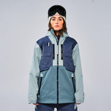 2L Cargo Insulated Jacket - Slate / Orion / Ocean Blue