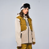 2L Cargo Insulated Jacket - Khaki / Green Khaki