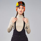 High Waisted Bib Pant - Black