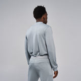 Men's Merino Baselayer Mockneck - Blue Slate