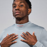 Men's Merino Baselayer Mockneck - Blue Slate