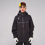 3L Performance 3-In-1 Jacket - Black / Dark Khaki