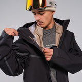 3L Performance 3-In-1 Jacket - Black / Dark Khaki