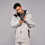 3L Performance 3-In-1 Jacket - Warm White / Black