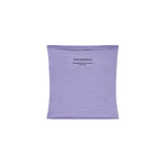 Purple neck gaiter with 'Whitespace Performance Collection' text on a white background