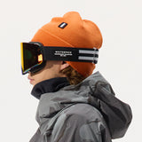 Knit Beanie - Orange