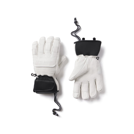 Leather Riding Gloves Bone