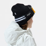 Ribbed Beanie - Black