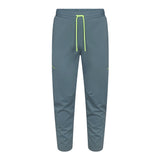 WHITESPACE Softshell Travel Pant in blue goblin on a white background.