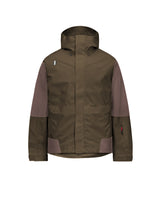 WHITESPACE 2L Alpine x Jacket in olive night against a white background.