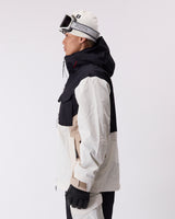 2L Insulated Cargo Jacket - Caviar / Whisper White