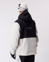 2L Insulated Cargo Jacket - Caviar / Whisper White