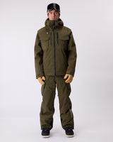 2L Insulated Cargo Jacket - Olive Night