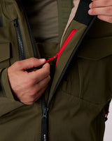 2L Insulated Cargo Jacket - Olive Night