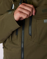 2L Insulated Cargo Jacket - Olive Night