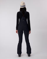 High Waisted Riding Bib - Caviar