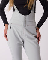 High Waisted Riding Bib - Pigeon