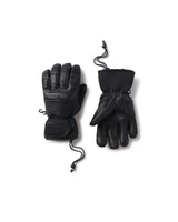 Leather Riding Gloves - Caviar