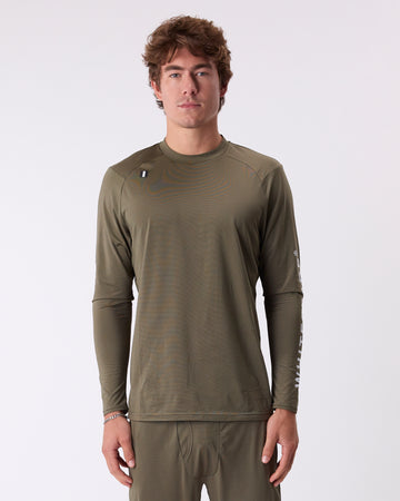 Men's Graphene Crewneck - Olive Night