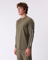 Men's Graphene Crewneck - Olive Night